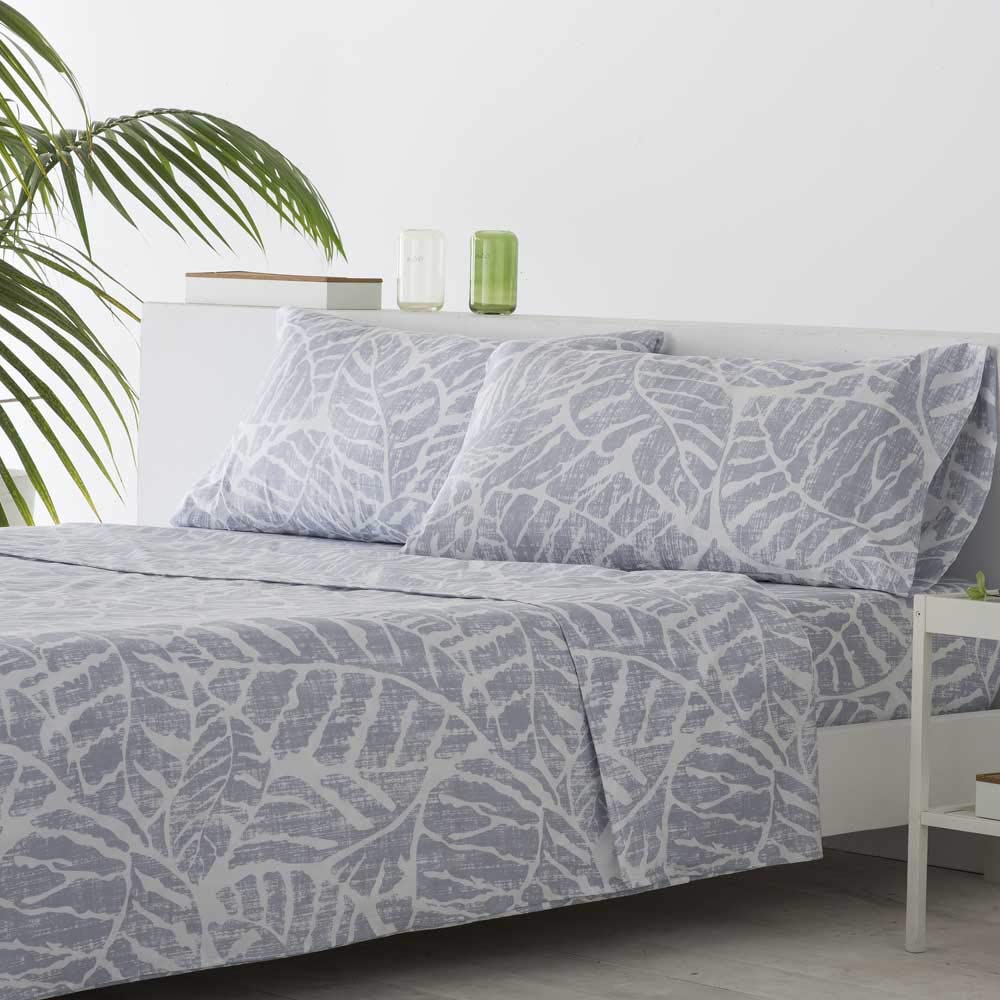 COTTON ARTean Juego de sabanas ARTEDO Cama de 135. HIPOALERGENICA | Incluye 3 piezas: encimera, bajera ajustable, 1 funda de almohada. Certificado OEKO-TEX