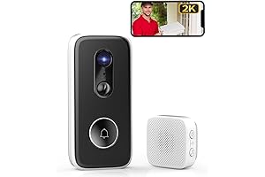JOOAN 2K Video Doorbell Camera for Home Security