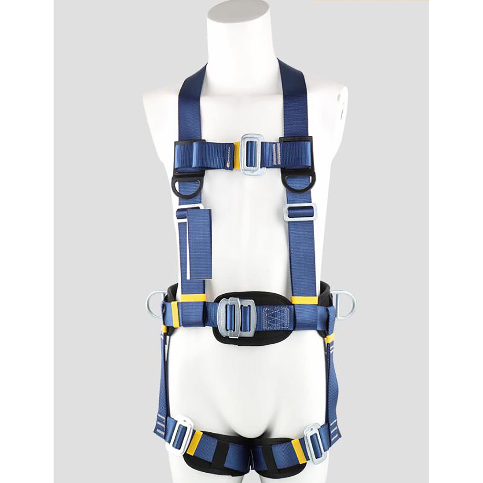 SwaYve Arnés de Seguridad de Cuerpo Completo Arnés de Seguridad de Protección Contra Caídas, Kit de Arnés de Seguridad para Fábricas, Ingeniería Civil, Construcción Naval, Minería/a