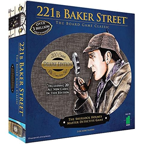 Deluxe 221B Baker Street Game by John N. Hansen Cover