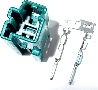 EDS WPT-917 WPT-1238 Connector Kit WPT917 WPT1238 / 8U2Z-14S411-VA 8U2Z-14S411-VB - Includes Housing unit and Terminals for 18 AWG Wire - Mates to WPT-1163 WPT1163