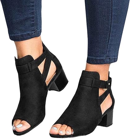 office chunky sandals