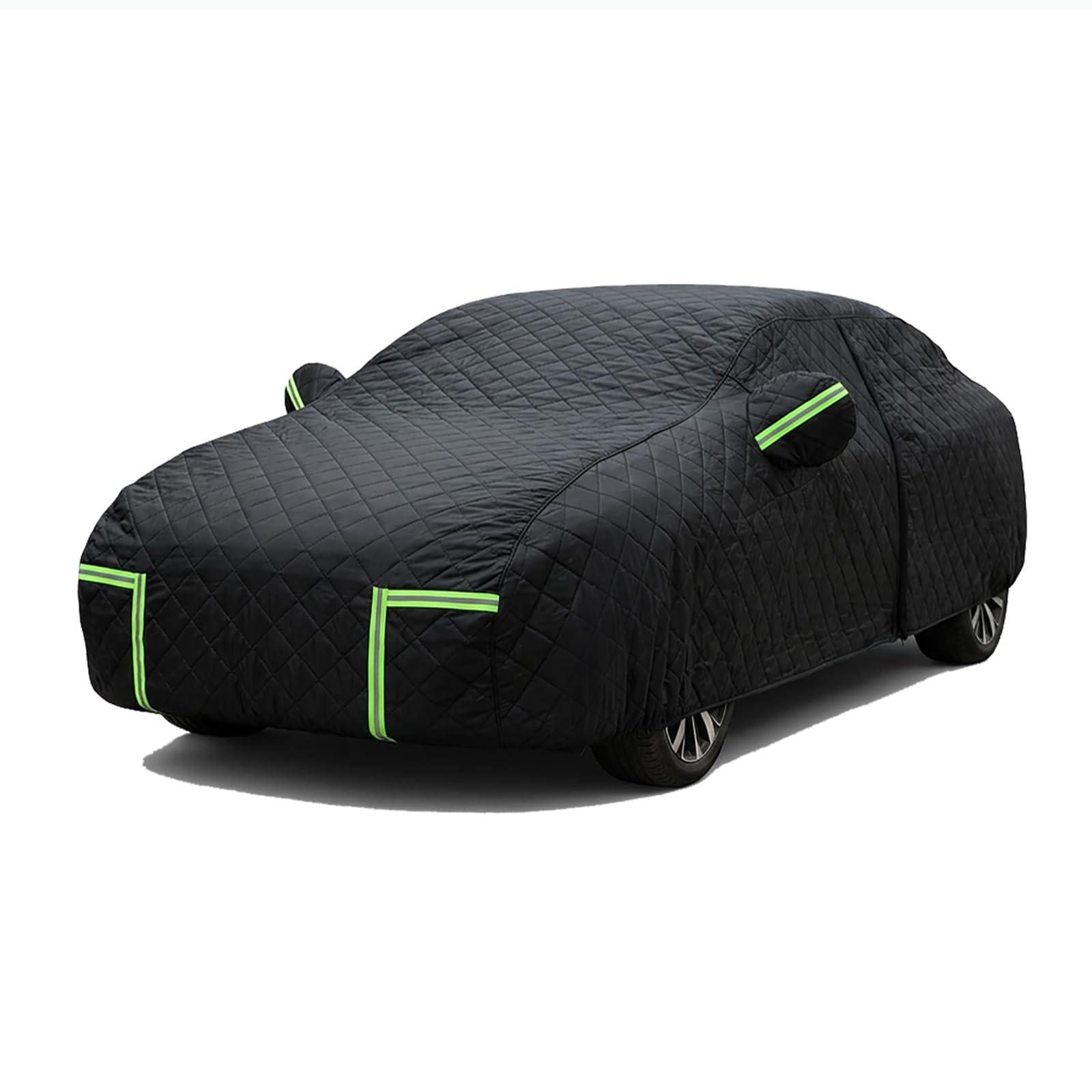 Telo Auto Antigrandine per Mazda CX-80 (2024-) 6 Strati Ispessiti, Tessuto Oxford, Fodera Morbida, Traspirante, Antivento, Impermeabile, Antigraffio, Anti-UV, 4 Stagioni