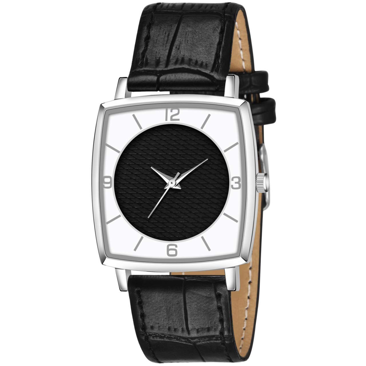 The Shopoholic Analog Black White Dial Leather Belt Watches for Boys and Mens Pack of 1 (B08W9N8TZG) Amazon Price History, Amazon Price Tracker