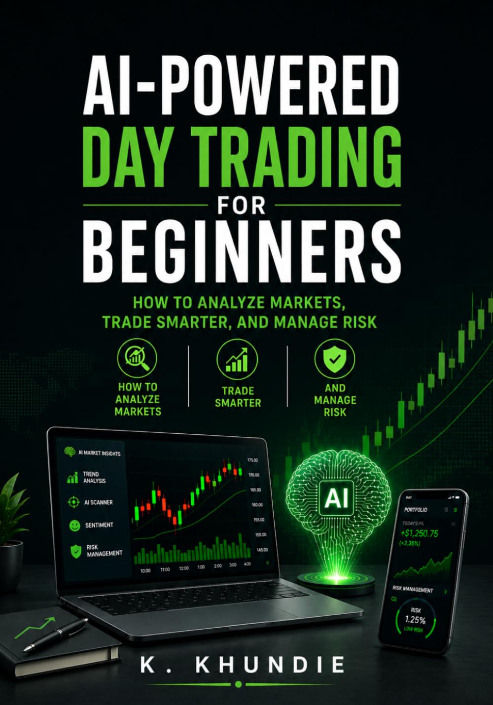 AI-Powered Day Trading for Beginners: How to Analyze Markets, Trade Smarter, and Manage Risk