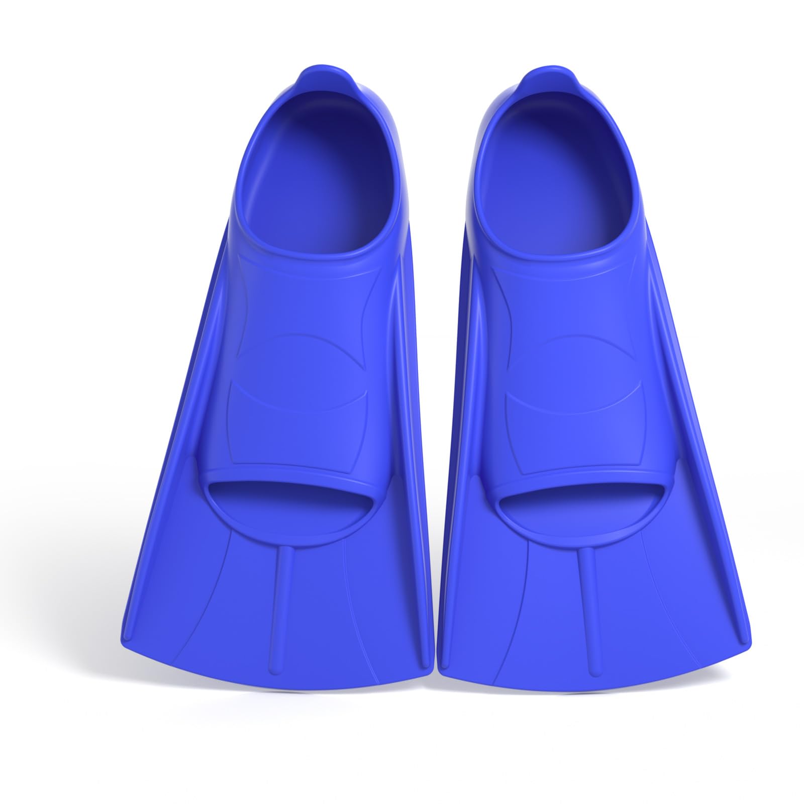 YushengTai Silicone Swimming Fins for Adults and Children - Short Fins for Snorkeling and Diving Beginners - Ideal for Swimming Pool and Sea Training