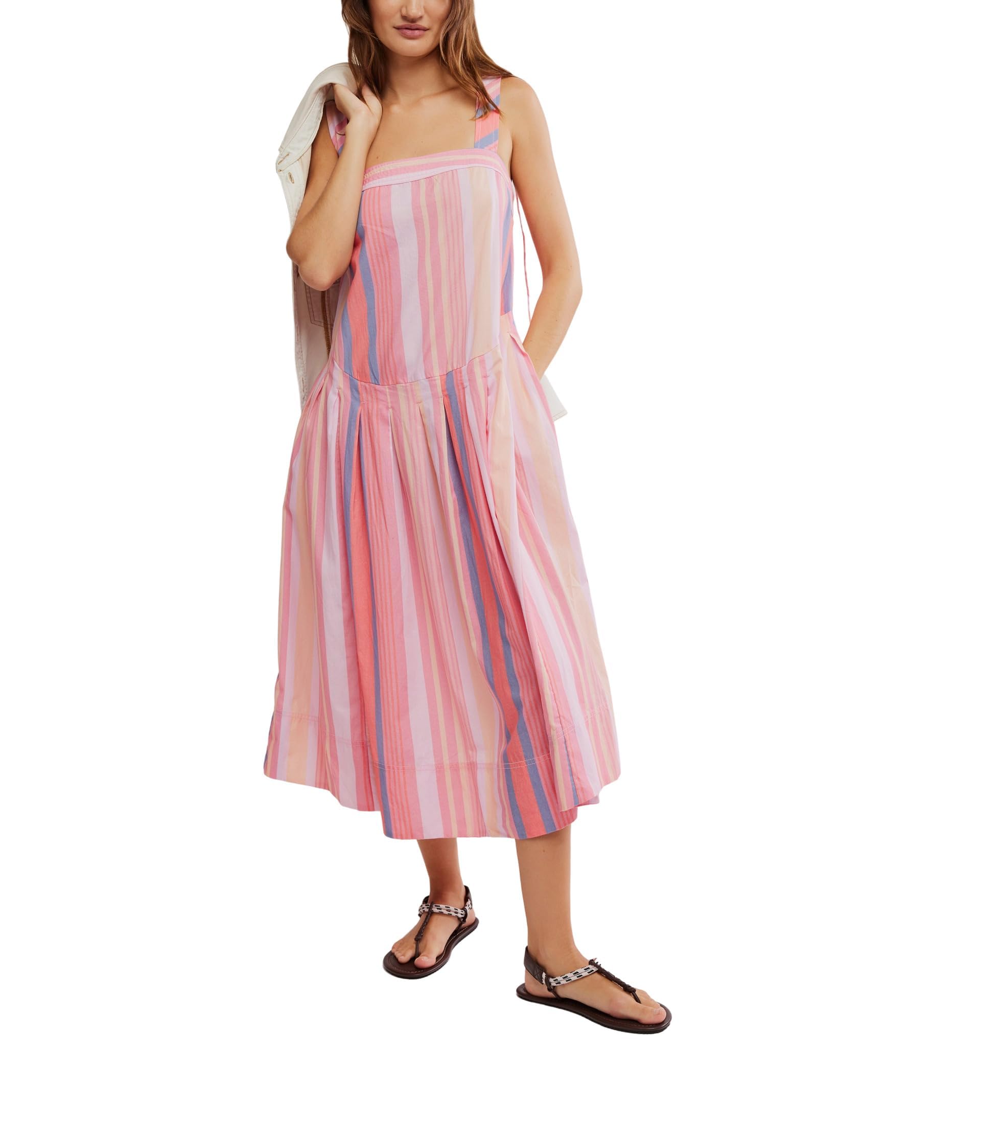 Free People Women's Primavera Stripe Midi