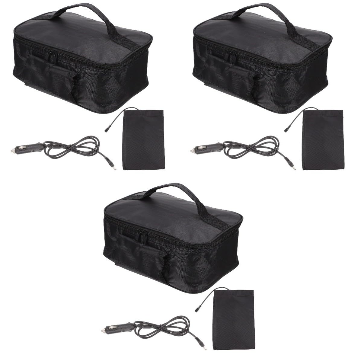 MAGICLULU 3 Stck. Schwarze Wärmespeichertasche, Handgehalten