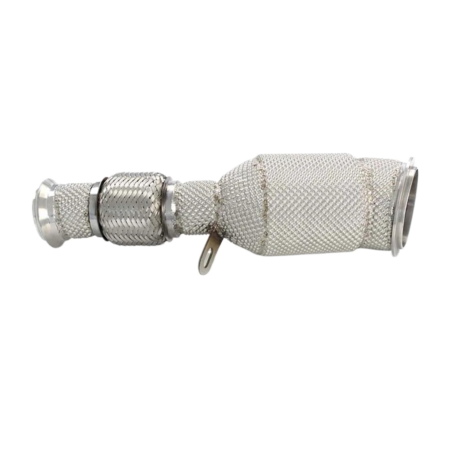 katalizator akcesoria Silnika Pasuje do BMW N20 (F30 F35) rura wydechowa SS304 bezkotowa/katalizowana rura spustowa z osłoną termiczną pojazdu(Catless Downpipe)