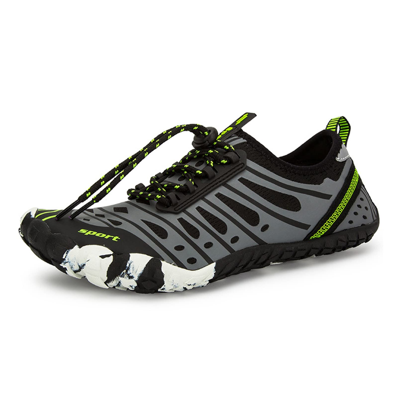 Water Shoes, Quick Dry Breathable Barefoot Beach Shoes Aqua Shoes Sport Swim Surf Pool Hiking Diving Walking for Men Women