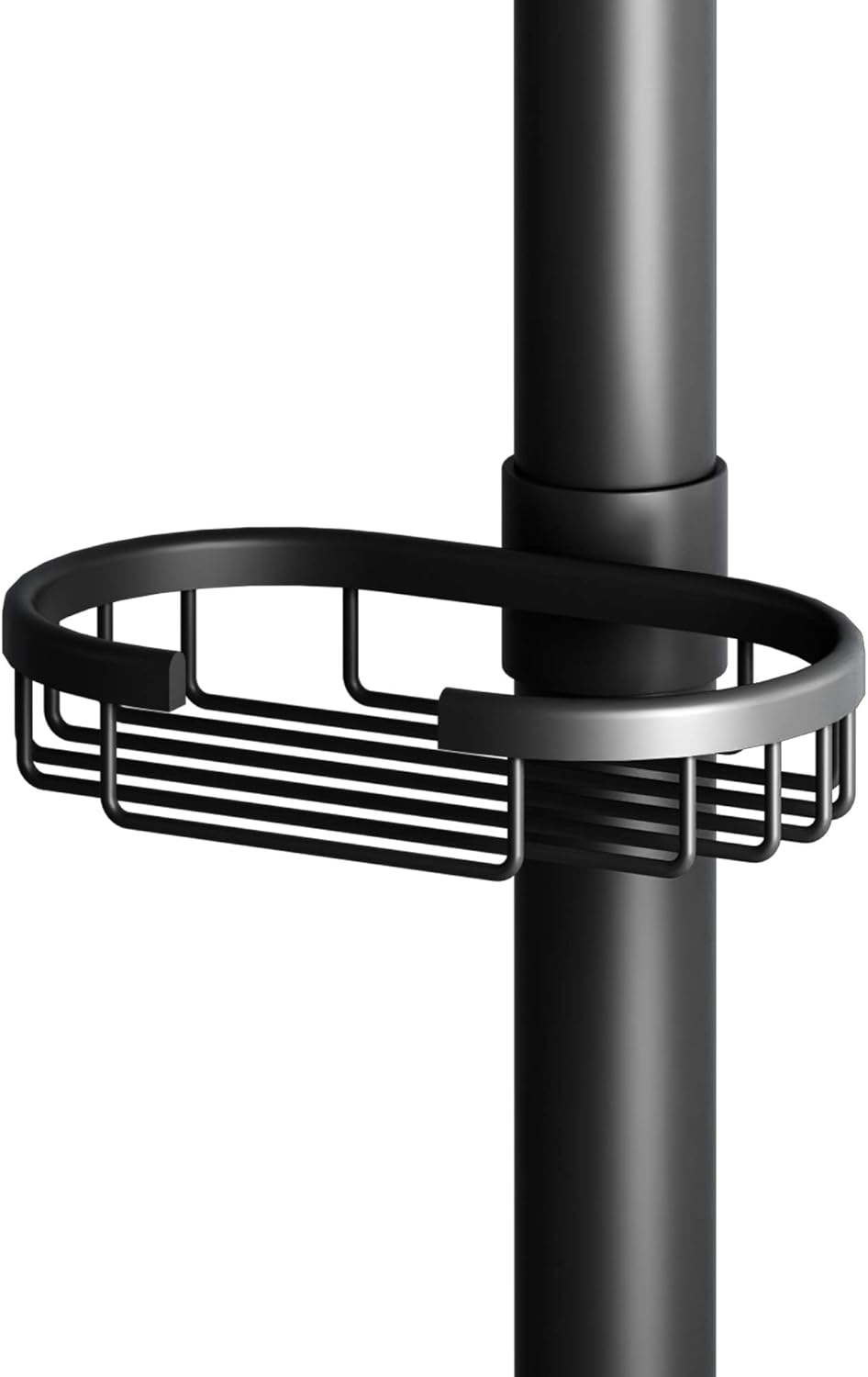 PULSE ShowerSpas 1010-MB Matte Black Adjustable Slide Bar Shower Panel Accessory