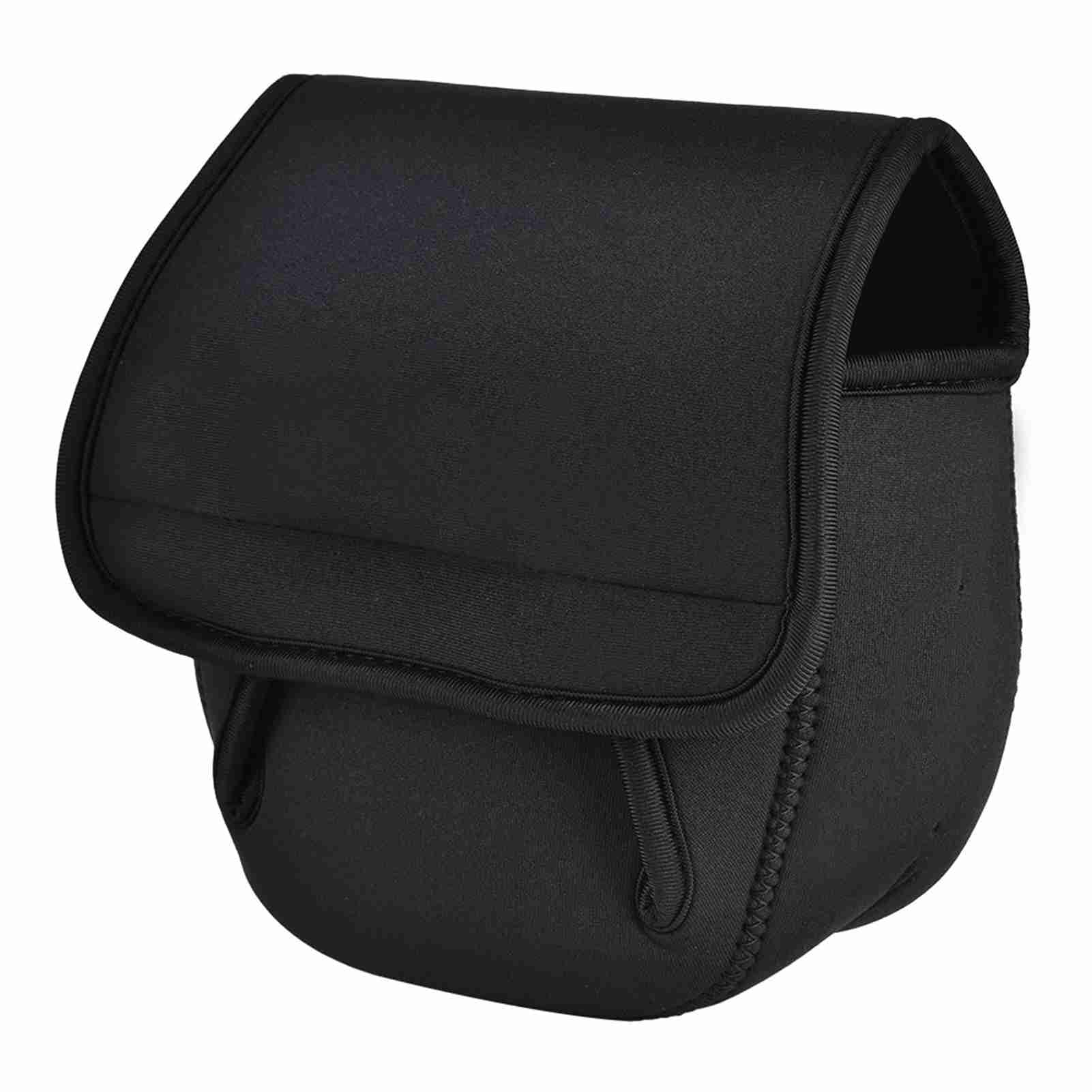 Leo Robuste Spinnrollen-Schutzhülle, Tasche, hochwertiges SBR-Material, Angelrollen-Zubehör für Stöße, Kratzer, Regenschutz, leichtes, tragbares Design mit