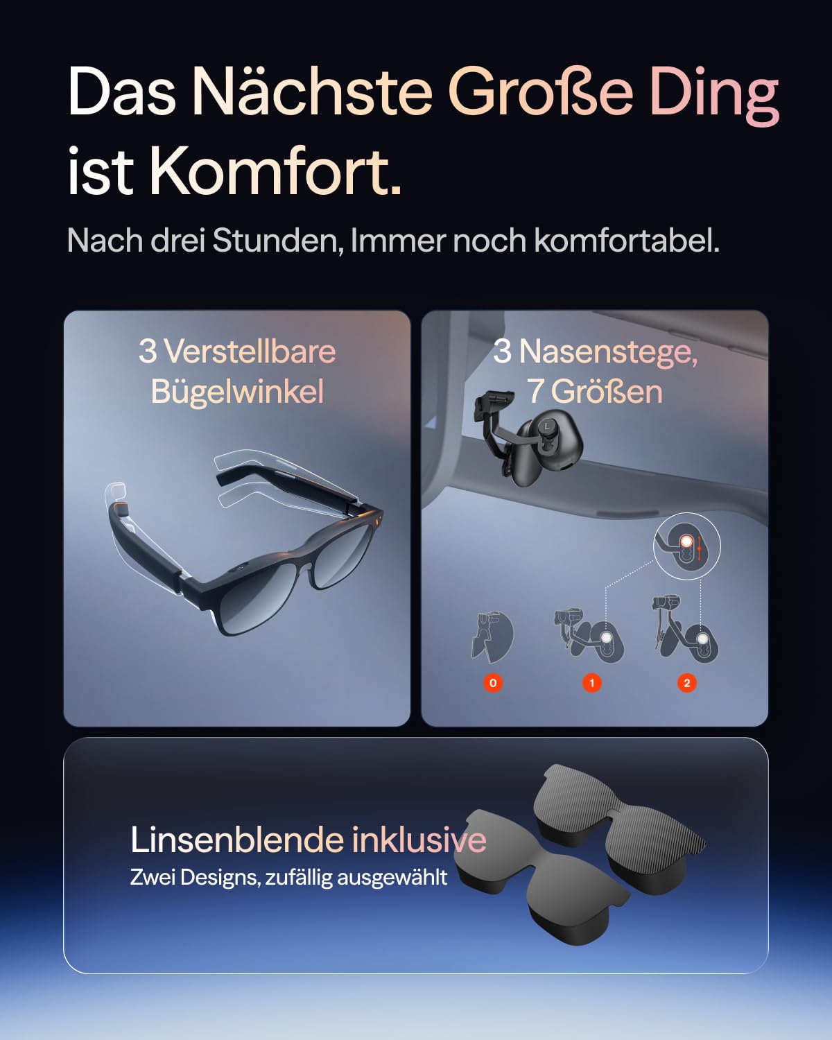 VITURE Pro 2 XR/AR-Brille-146'' UltraClarity 3.0 120Hz, mit Sony Micro-OLED