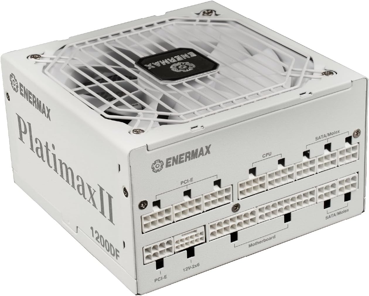 Enermax Platimax II 1200W | Fully-Modular ATX 3.1 Power Supply | 80 Plus Platinum | 135mm Dual-Ball Fan w/ECO Mode | 105°C Japanese Capacitors | White