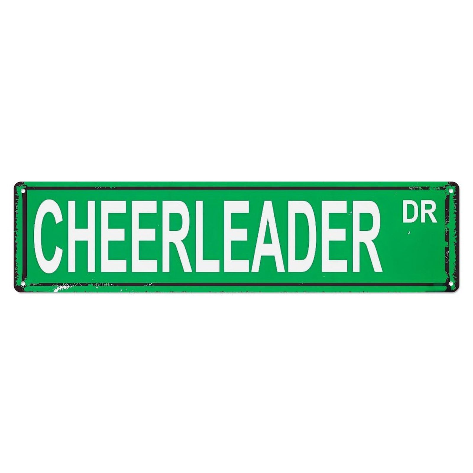 Cheerleader Dr Street Sign Metal Tin Sign Plaque