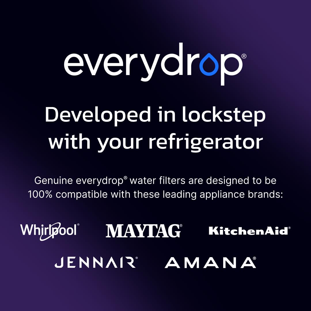 EveryDrop by Whirlpool EDR1RXD1 - Filtro dell'acqua per frigorifero, colore: viola