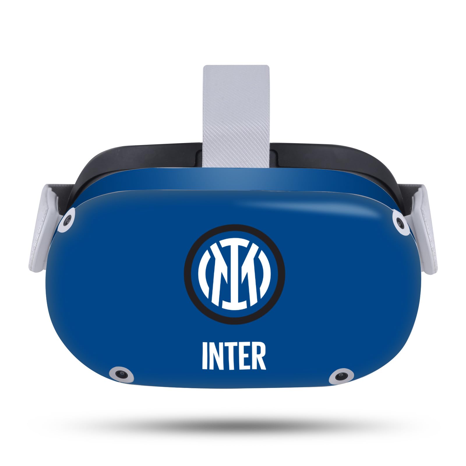 Head Case Designs Officially Licensed Inter Milan Logo Badge Vinyl Sticker Skin Decal Cover Compatible with Meta Quest 2