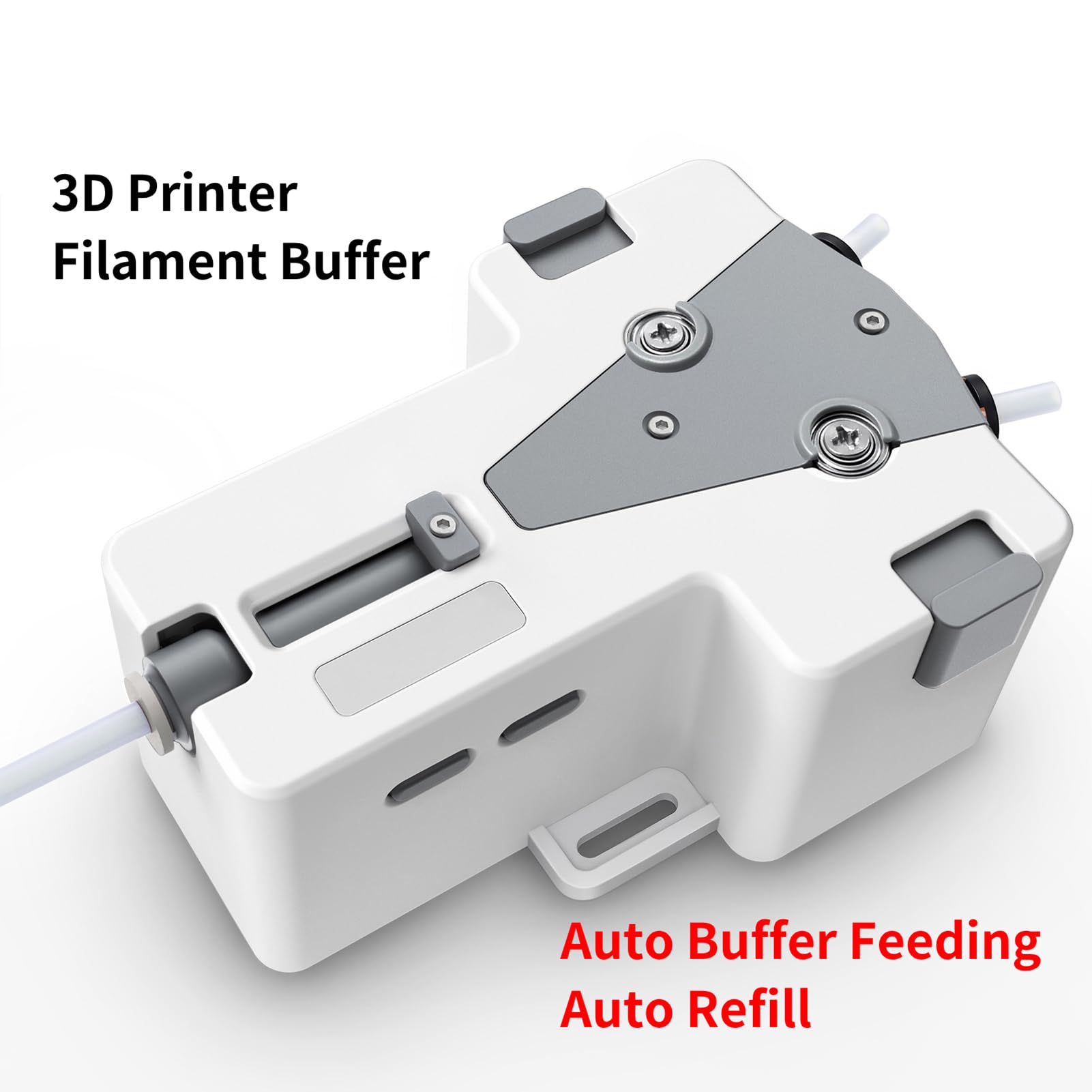 3D-Drucker-Filamentpuffer, Fernspeisungsdesign, Filament-ufwiederherstellung, nahtloser Spulenübergang, 3D-Druckerzubehör, kompatibel mit PLA, ABS, PETG, PA (Compatible with Other 3D Printer)