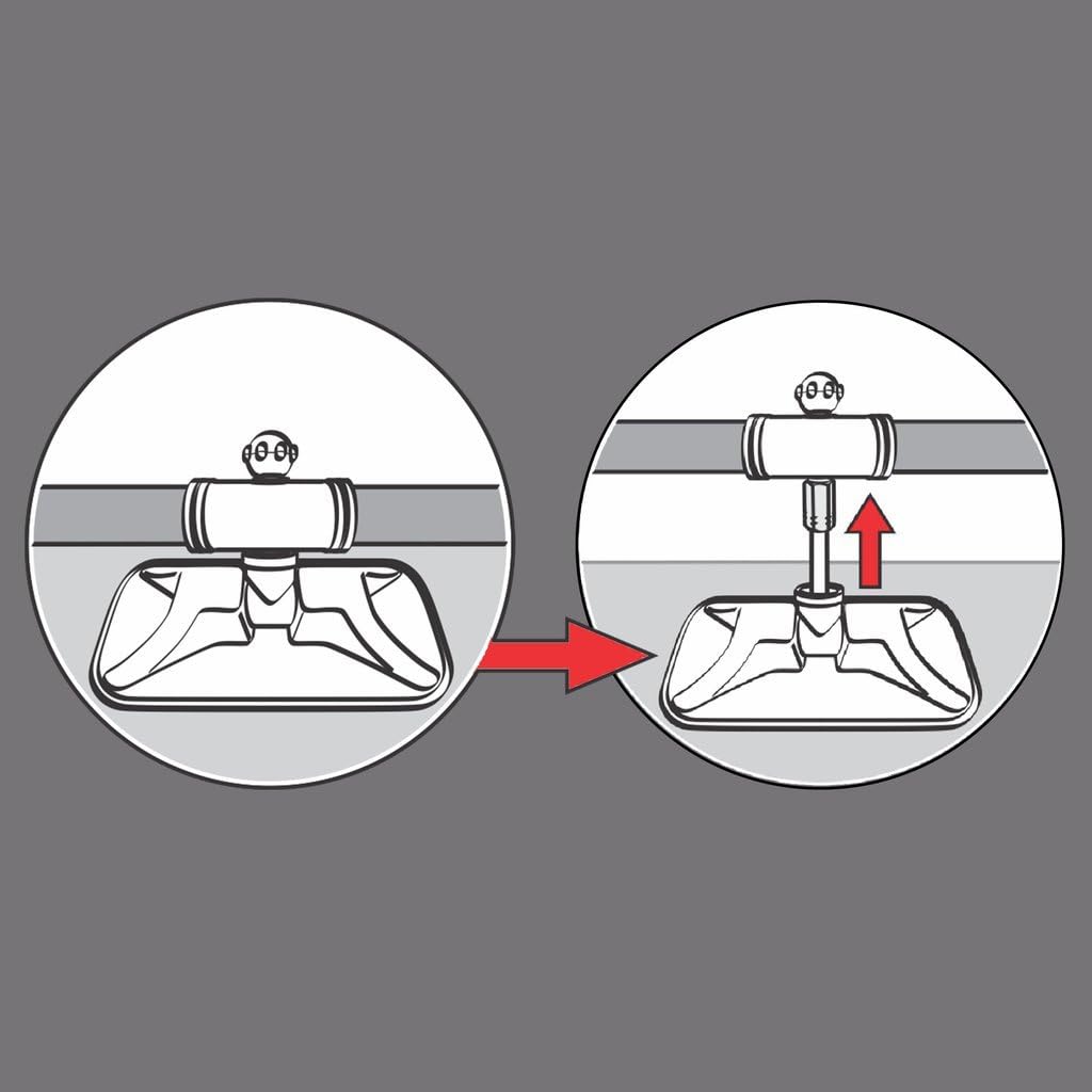 Oarlock Extensions for Inflatable Boats – Stainless Steel – fits Most Inflatable dinghies – Makes Rowing Easy