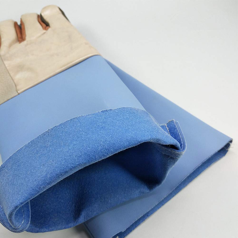 Für Schweißer/Feuerstelle/BBQ/Schweißerhandschuhe, HEELPPO Herren-Arbeitshandschuhe, Leder, Gartenhandschuhe, Herren-Schweißhandschuhe, Sicherheitsprodukte, Ledermaterial, hohe Verschleißfestigkeit, m