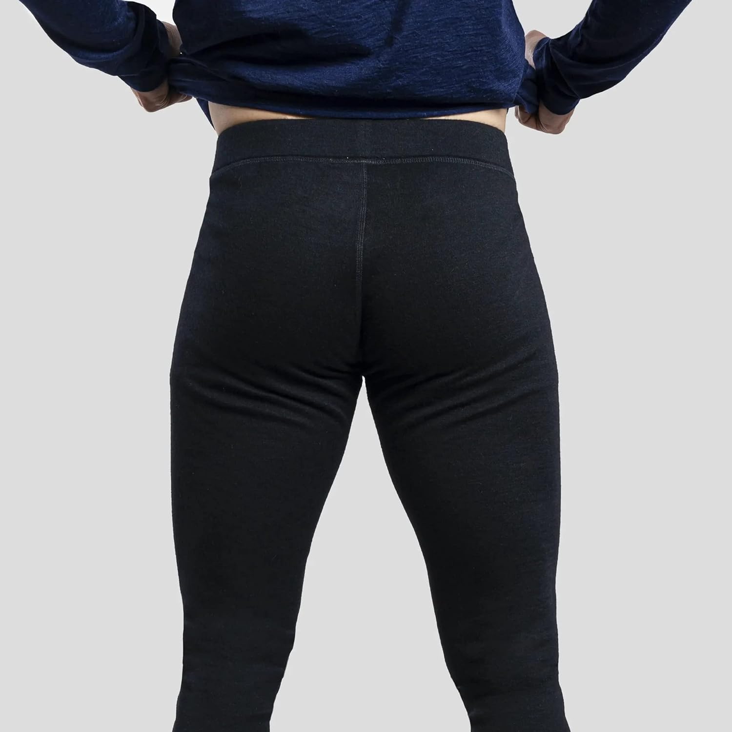 Men's Alpaca Wool Leggings: 420 Midweight - Image 3