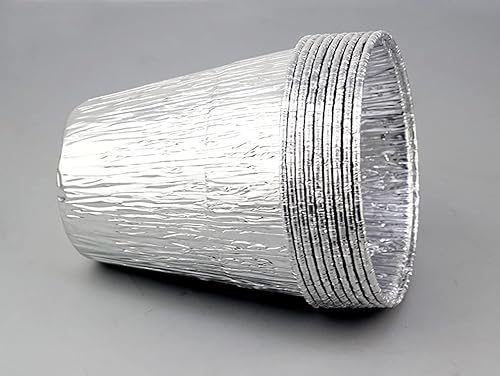 Miniatura 4 de Revestimiento de cubo de grasa compatible con parrillas Pit Boss de aluminio desechable, accesorios para cocinar, hornear, barbacoa, 5.0 x 4.6