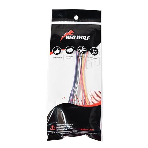 Miniatura 7 de RED WOLF Arnés de radio de coche compatible con Honda Civic Accord 2006-2017, seleccione para Acura 2009-2012, instale el adaptador de cable de la