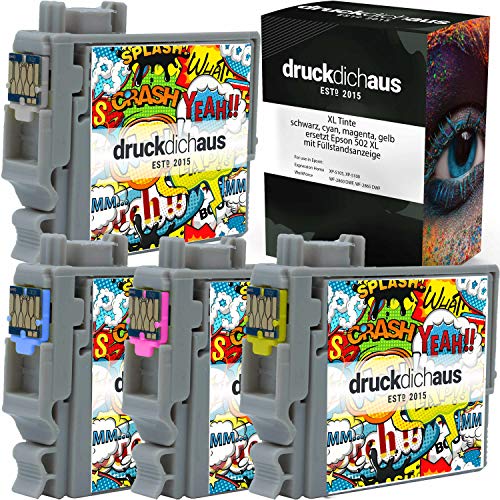 Cartouches d'encre compatibles Epson 502XL pack haute capacite