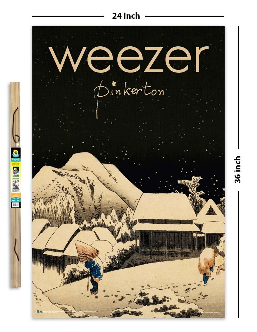 Amazon.com: Scorpio Posters Weezer Pinkerton Band Poster
