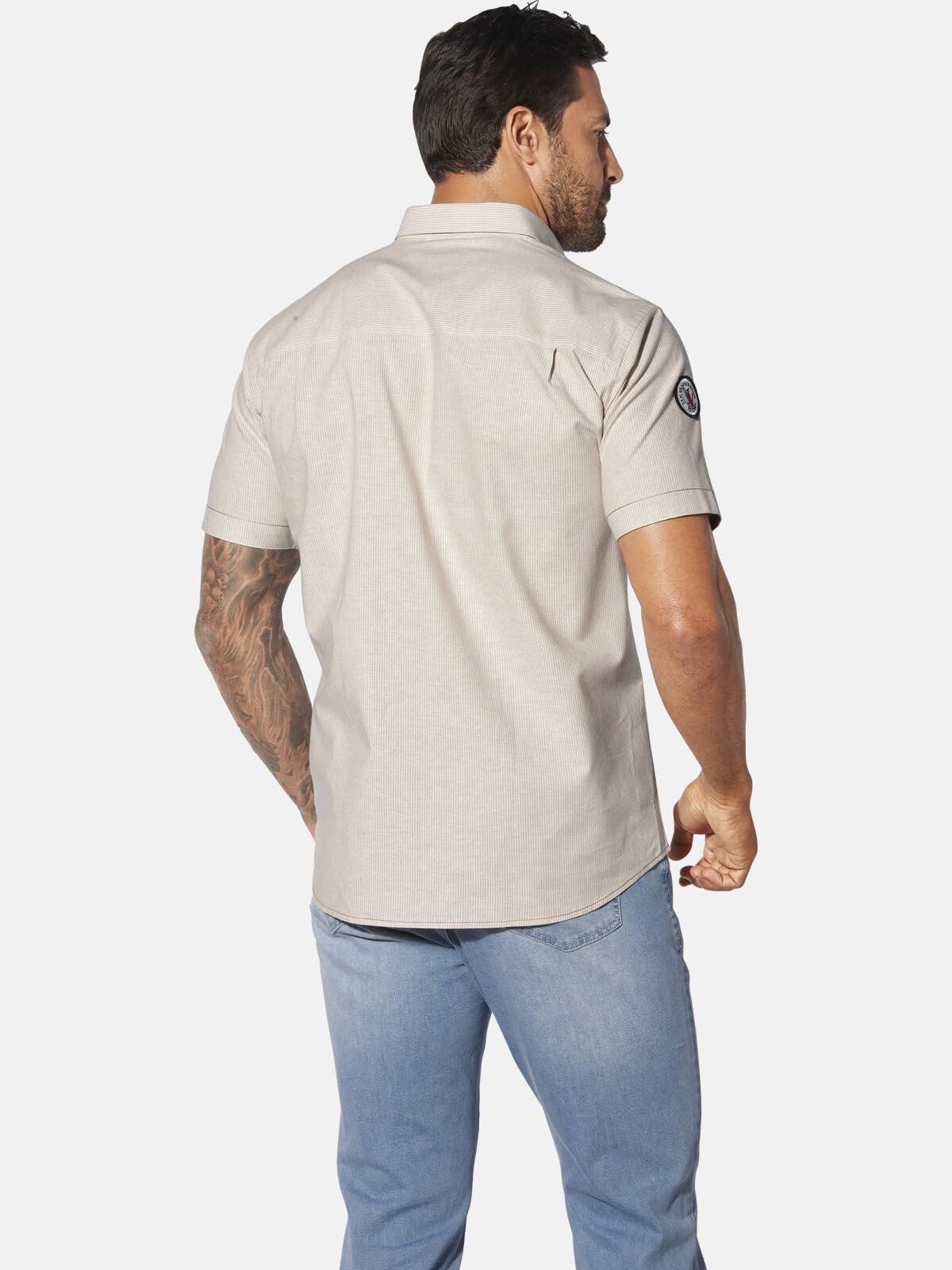 Jan Vanderstorm Milos - Camicia a maniche corte da uomo