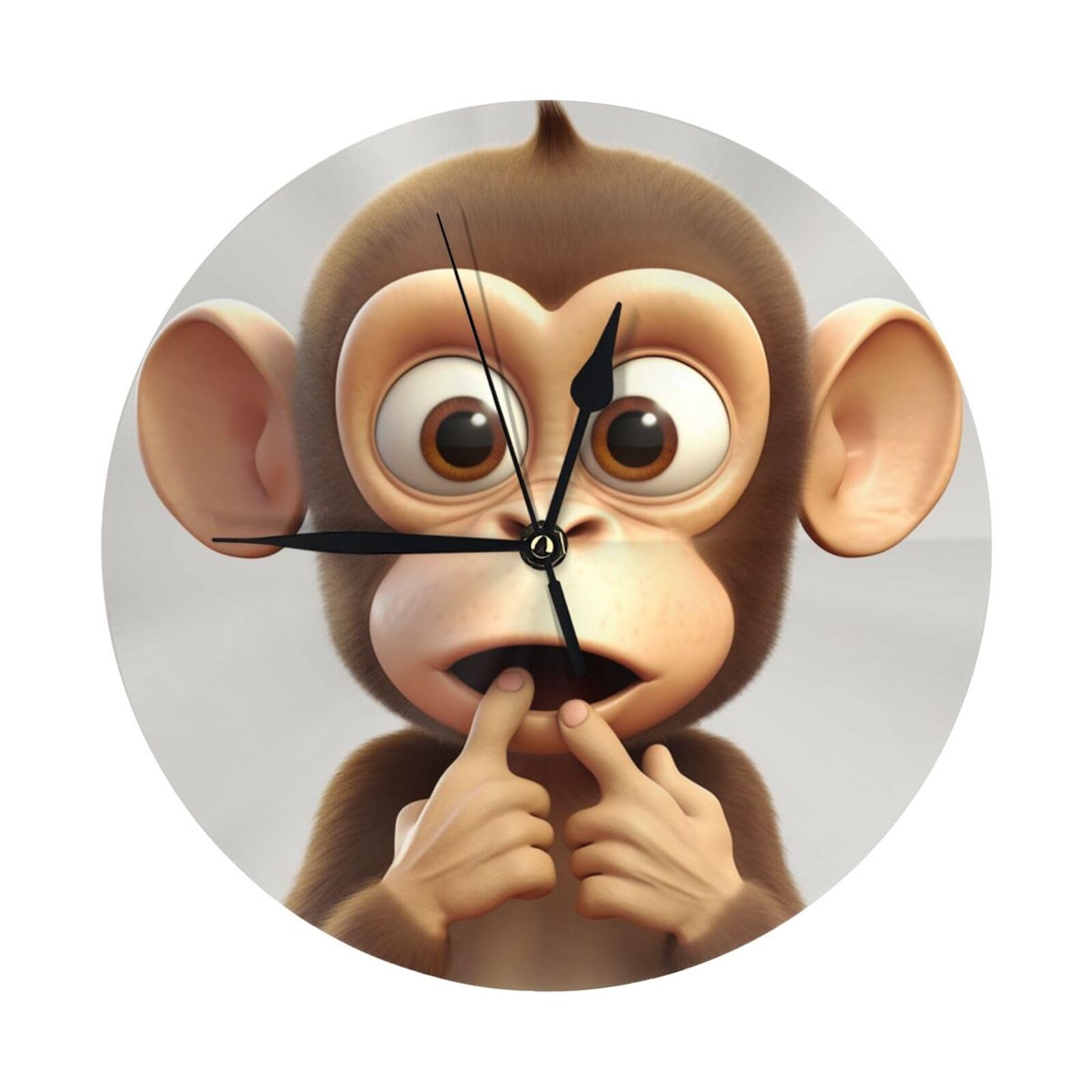 Horloge murale sans tic-tac à piles garantissant un sommeil totalement paisible