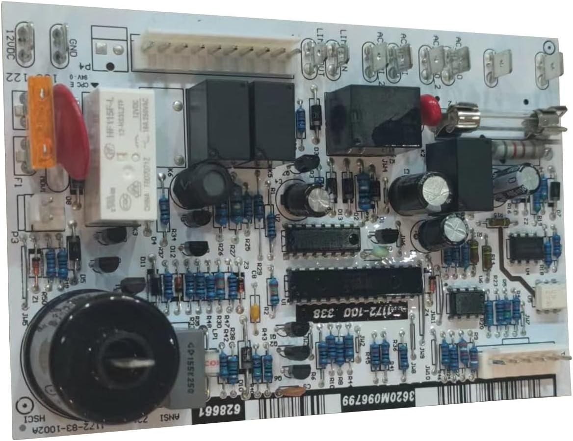 Refrigerator Power Circuit Board 628661 for 2006-2019 N41X N51X N6X N8X N1095 NX/NXA 1200 1210 1211 Series