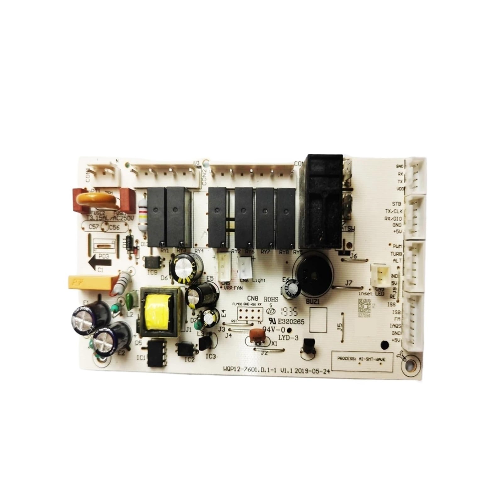 Compatibile Con Midea, Scheda Madre Lavastoviglie Incorporata H1 WQP12-7601.D.1-1 V1.1