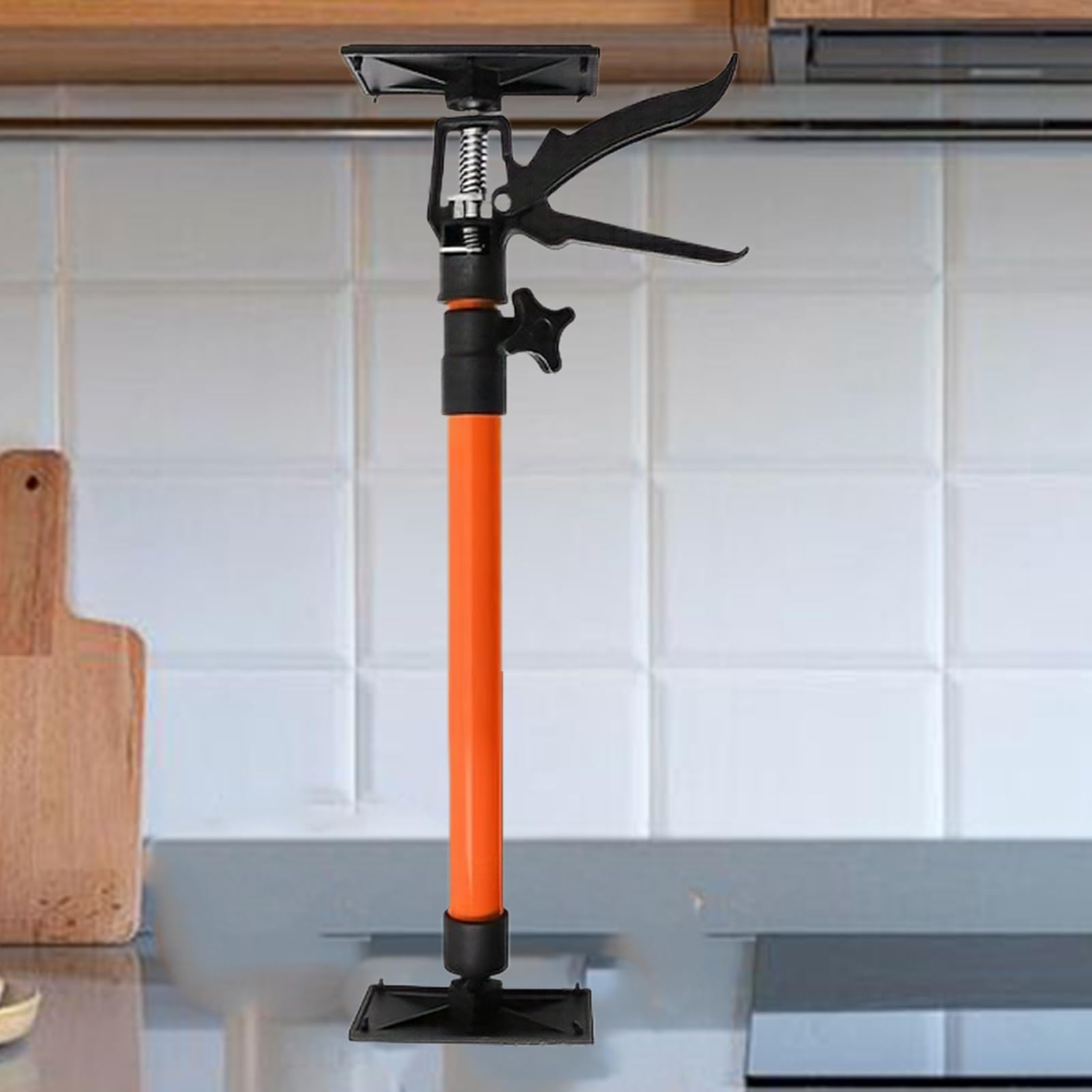 Regulowany Słup Podpierający,Podpora do Szafek Regulowana od 48 do 114 cm | System Dźwigu 30 Kg Wspornik Do Zabudowy Panelowej Markiz Lodówek