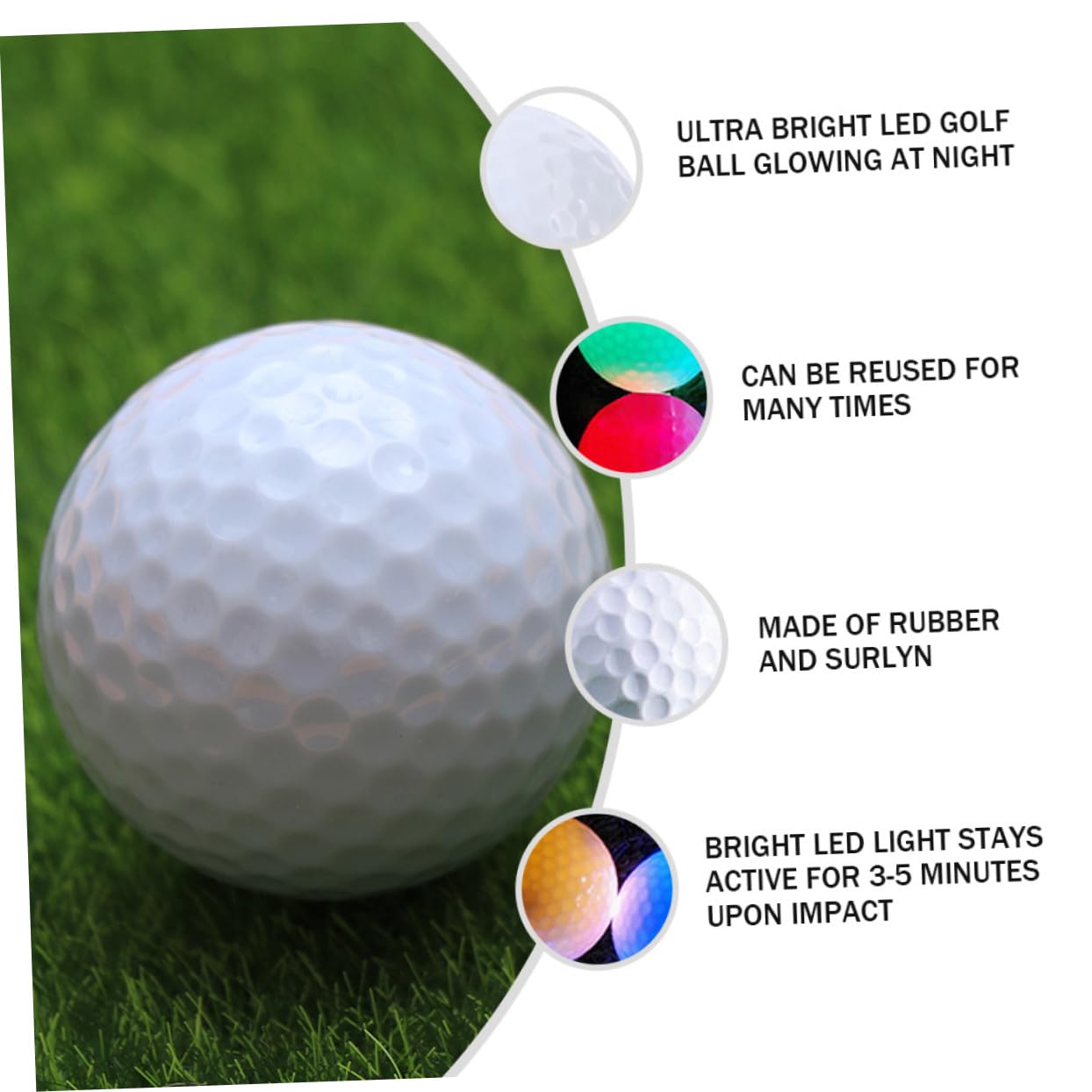 best glow in the dark golf balls