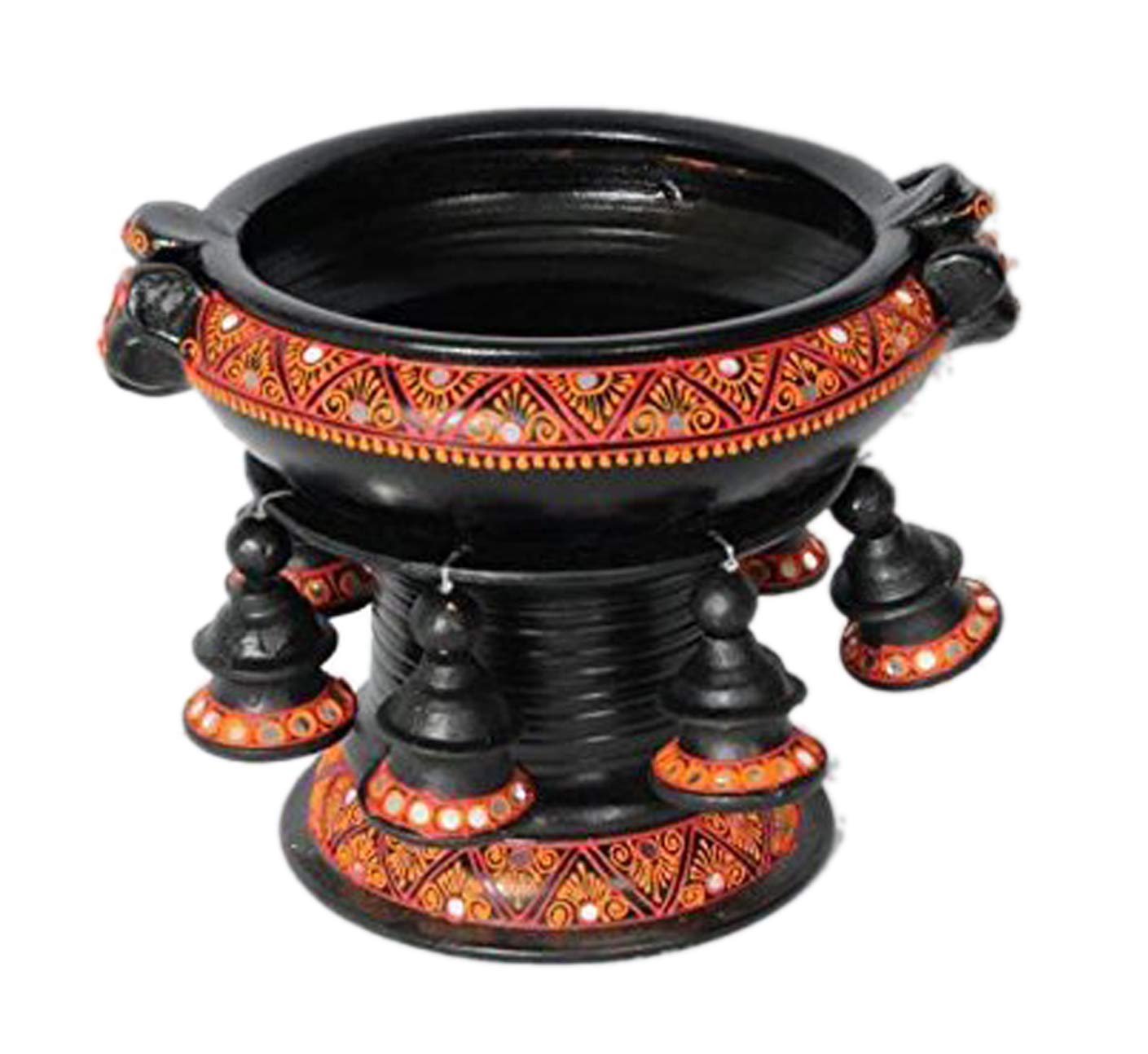 Buy Handmade Terracotta Decorative Flower Pot/Uruli/Urli (Dia 6 inch