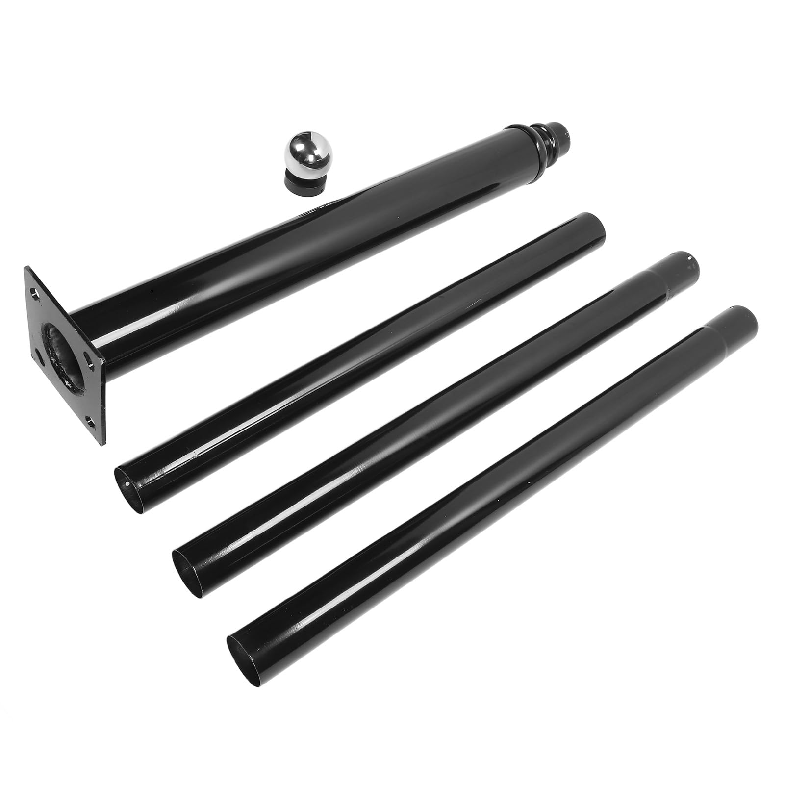 Support de Base en Acier Q195 du Poteau Solaire 13ft de Réverbère approprié aux Réverbères Solaires