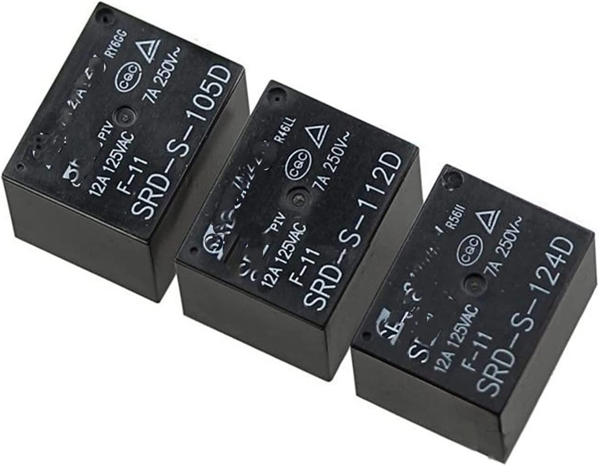 Relé SRD-S-112D de alta capacidad 10A con aislamiento magnético seguro T73 de 5 pines
