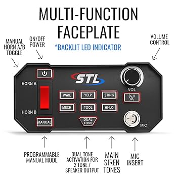Amazon | Boss 200ワット 警察サイレンと緊急車両サイレン