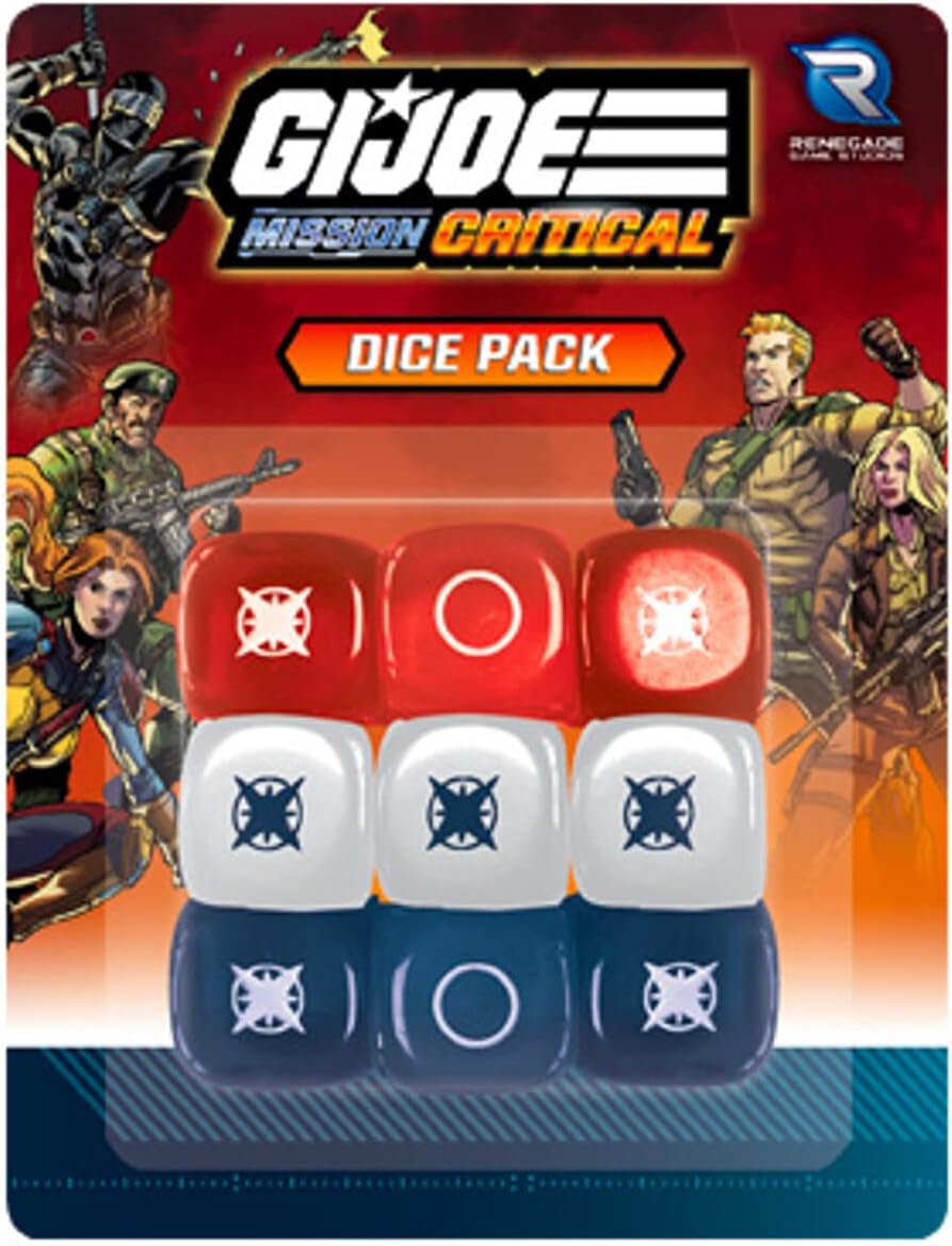 G.I. JOE Mission Critical Dice Pack (9)