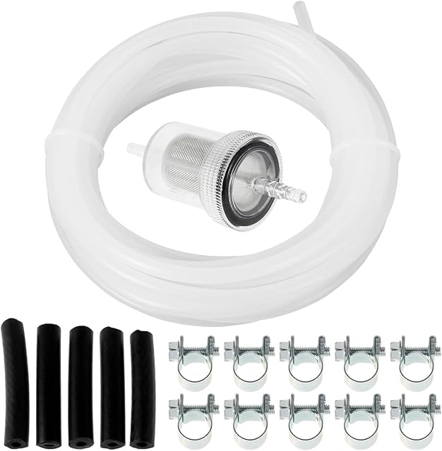 Pretty Kaurv Fuel Tank Standpipe Kit Replaceable Parking Heater Fuel Line Kit for Eberspacher/Webasto Heater Diesel Heater Fuel Hose Clip Kit
