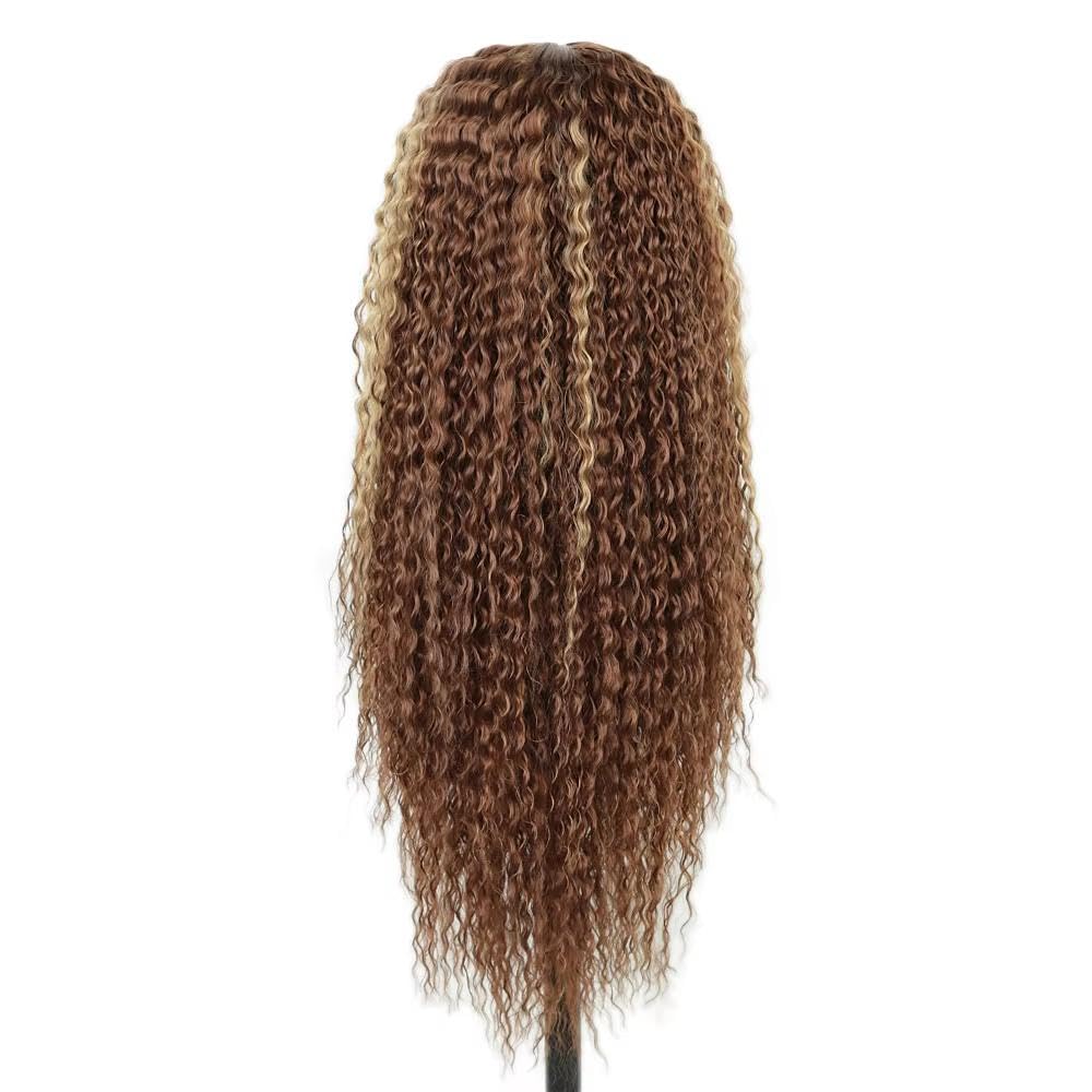 Haarpflege Perücken 13X4x1 Lace-Front-Perücke Für Frauen Hitzebeständige T-Teil-Spitzenperücken(3)