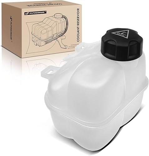 A-Premium Tanque de depósito de recuperación de desbordamiento de refrigerante del motor con tapa compatible con BMW 118i, 318i, i3 2014-2019, i3s,