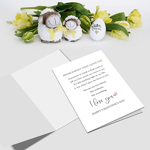 Miniatura 8 de Tarjeta de San Valentín con diseño de rana, divertida tarjeta de San Valentín para él y ella, tarjeta de feliz día de San Valentín para novio,