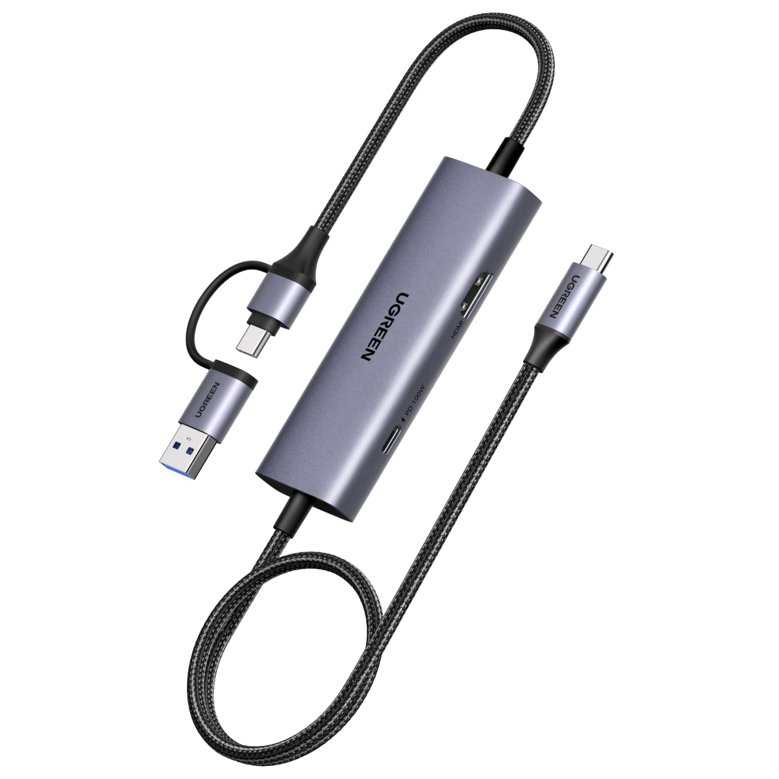 Amazon | UGREEN 2K@30Hz USB-C ビデオキャプチャーカード 100W PD充電