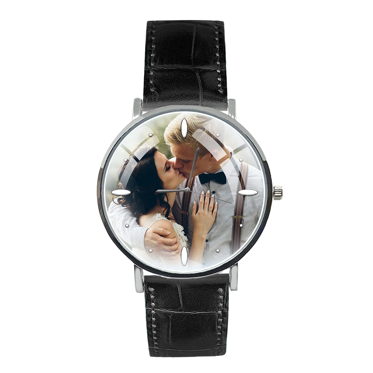 Orologio Personalizzato unisex con cinturino in Pelle - G LEATHER - Unisex