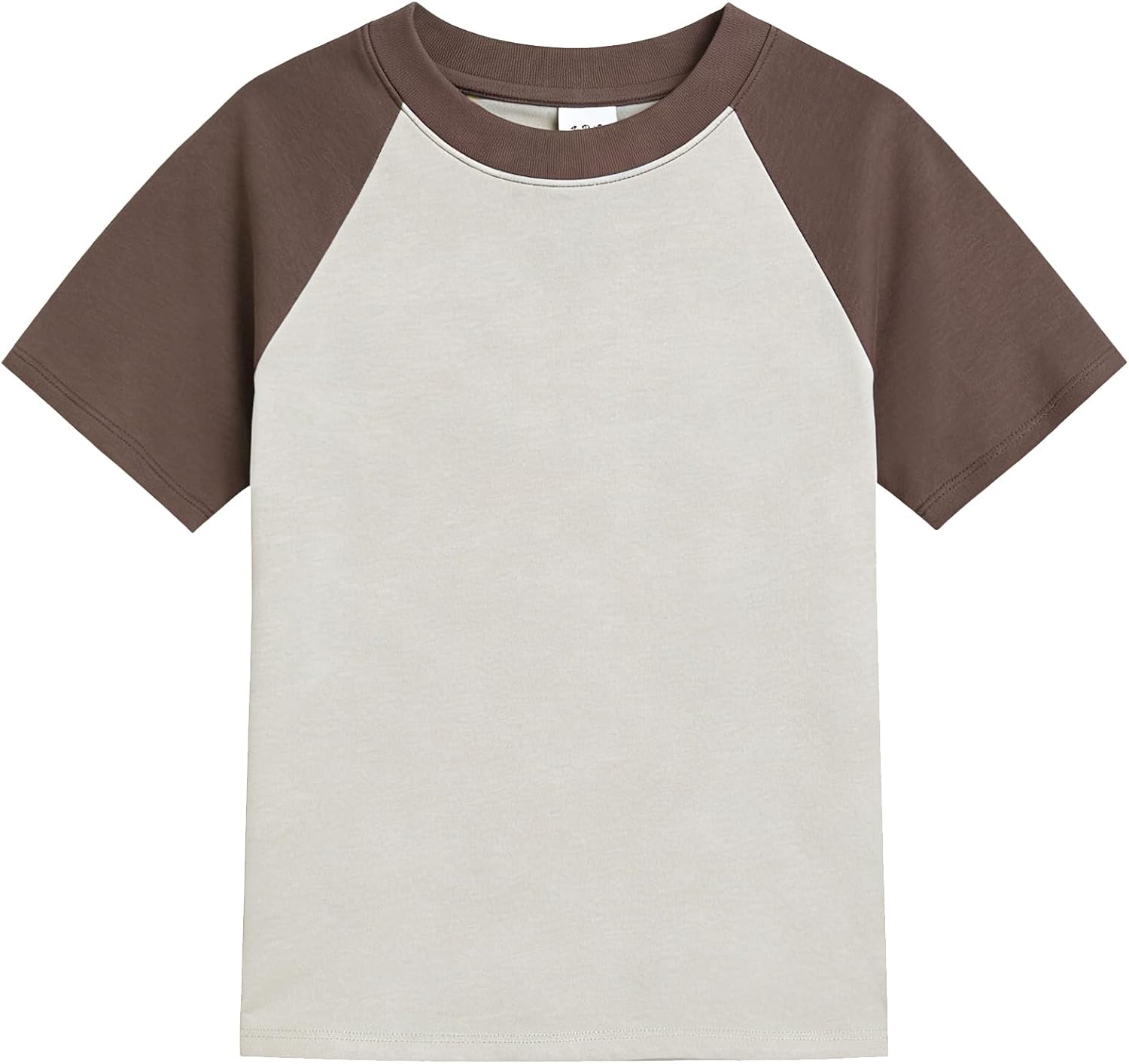 LOUECHY Boys Short Sleeve T-Shirts Kids Cotton Crewneck Raglan Tee Shirt
