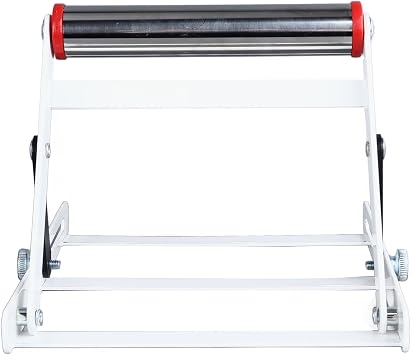 CCYLEZ Adjustable Cutting Machine Support Stand, Safety Metal Compact Foldable Stand for Craft Cutters and Plotters Stainless Steel Iron 170x200mm