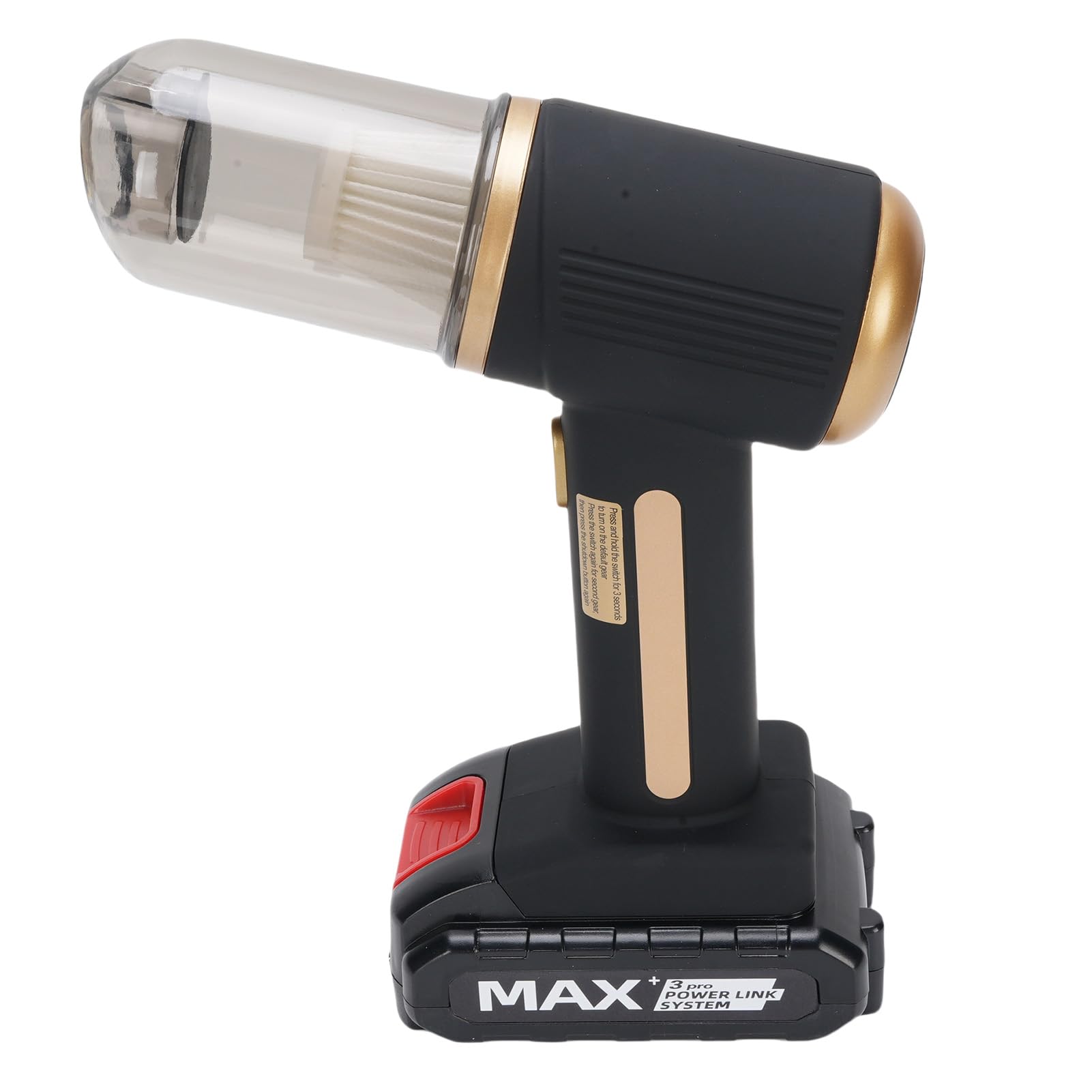 Wakects Aspirador de Mano para Coche, Inalámbrico, con Motor sin Escobillas, 20000 Pa, 6000 MAh, Soplador ABS y Succión para Limpieza de Coche, Hogar y Oficina