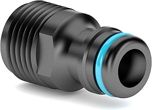 Cellfast Raccordement cellulaire avec Filetage mâle Ergo G1/2" (21 mm), 53-230, Bleu